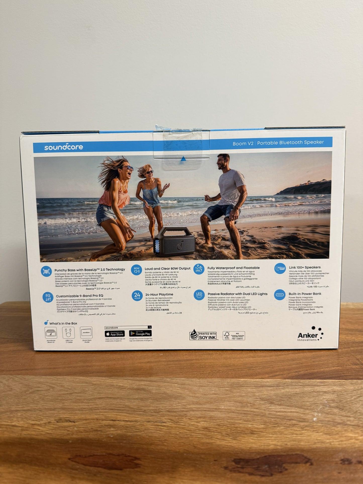 Soundcore Boom V2 Outdoor Bluetooth Speaker